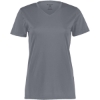 Custom Womens Momentum V-Neck T-Shirt Graphite