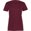 Custom Womens Momentum V-Neck T-Shirt Maroon
