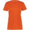 Custom Womens Momentum V-Neck T-Shirt Orange