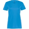 Custom Womens Momentum V-Neck T-Shirt Power Blue