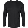 Custom Mens Momentum Long Sleeve T-Shirt Black