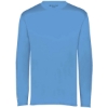 Custom Mens Momentum Long Sleeve T-Shirt Columbia Blue