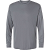 Custom Mens Momentum Long Sleeve T-Shirt Graphite