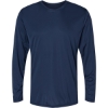 Custom Mens Momentum Long Sleeve T-Shirt Navy
