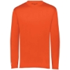 Custom Mens Momentum Long Sleeve T-Shirt Orange