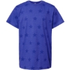 Custom Youth Star Print Tee Royal Star