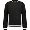 Custom Unisex Heritage Prep Crewneck Sweatshirt Black/ Vanilla