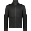 Custom Mens Crosstown Full-Zip Jacket Black/ White