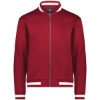 Custom Unisex V-Street Full-Zip Jacket Scarlet/ White