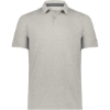 Custom Mens Eco Revive™ Ventura Soft Knit Polo Grey Heather