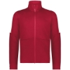 Custom Youth Crosstown Full-Zip Jacket Scarlet/ White