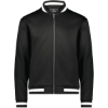 Custom Youth V-Street Full-Zip Jacket Black/ White