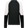 Custom Womens Momentum Team Crewneck Sweatshirt Black/ White