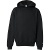 Custom Youth Hooded Sweatshirt Black