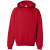 Custom Youth Hooded Sweatshirt Red