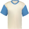 Custom Unisex Prep Street Fan Jersey Alabaster/ Columbia Blue
