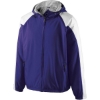 Custom Mens Homefield Hooded Jacket Purple/ White