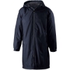 Custom Mens Conquest Long Length Hooded Jacket Navy