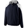 Custom Youth Homefield Hooded Jacket Navy/ White