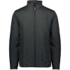 Custom Mens Repreve® Eco Quilted Jacket Black