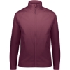 Custom Mens Featherlight Soft Shell Jacket Maroon