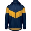 Custom Mens Potomac Hooded Jacket Navy/ Gold