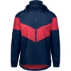 Custom Mens Potomac Hooded Jacket Navy/ Scarlet
