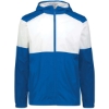 Custom Mens SeriesX Hooded Jacket Royal/ White