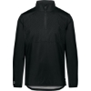 Custom Mens SeriesX Quarter-Zip Pullover Black