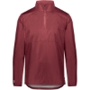 Custom Mens SeriesX Quarter-Zip Pullover Cardinal