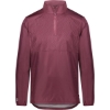 Custom Mens SeriesX Quarter-Zip Pullover Maroon