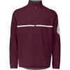 Custom Unisex Weld Jacket Maroon/ White