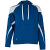 Custom Unisex Athletic Fleece Prospect Hooded Sweatshirt Royal/ White