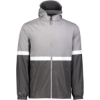 Custom Mens Turnabout Reversible Hooded Jacket Athletic Grey/ Carbon