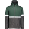Custom Mens Turnabout Reversible Hooded Jacket Dark Green/ Carbon
