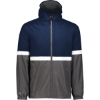 Custom Mens Turnabout Reversible Hooded Jacket Navy/ Carbon