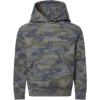 Custom Youth Hoodie Sweatshirt Vintage Camo