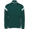 Custom Youth Limitless Full-Zip Jacket Dark Green/ White/ Dark Green