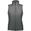 Custom Womens Repreve® Eco Quilted Vest Carbon