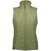 Custom Womens Repreve® Eco Quilted Vest Olive