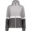 Custom Womens Turnabout Reversible Hooded Jacket Athletic Grey/ Carbon