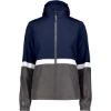 Custom Womens Turnabout Reversible Hooded Jacket Navy/ Carbon