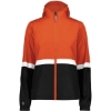 Custom Womens Turnabout Reversible Hooded Jacket Orange/ Black