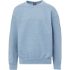 Custom Youth Buddy Crewneck Sweatshirt Light Denim Heather
