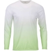 Custom Mens Maui Performance Long Sleeve T-Shirt Mint Green