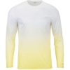 Custom Mens Maui Performance Long Sleeve T-Shirt Pale Yellow