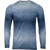 Custom Mens Mirage Performance Long Sleeve T-Shirt Navy