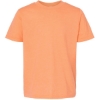 Custom Youth Fine Jersey T-Shirt Heather Cantaloupe