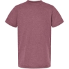Custom Youth Fine Jersey T-Shirt Heather Cassis