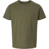 Custom Youth Fine Jersey T-Shirt Military Green